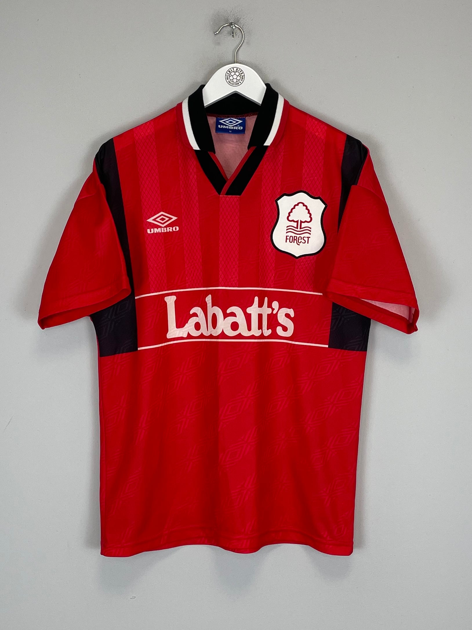 1994/96 NOTTINGHAM FOREST HOME SHIRT (M) UMBRO