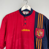 1996/98 SPAIN HOME SHIRT (L) ADIDAS