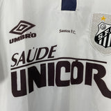 1998/99 SANTOS #10 HOME SHIRT (M) UMBRO