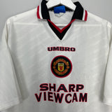 1996/97 MANCHESTER UNITED CANTONA #7 AWAY SHIRT (XXL) UMBRO