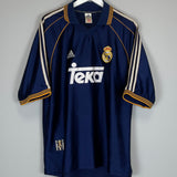 1998/00 REAL MADRID R.CARLOS #3 AWAY SHIRT (XL) ADIDAS