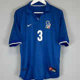 1997/98 ITALY MALDINI #3 HOME SHIRT (L) NIKE