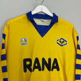 1991/92 HELLAS VERONA #7 L/S AWAY SHIRT (L) UHLSPORT