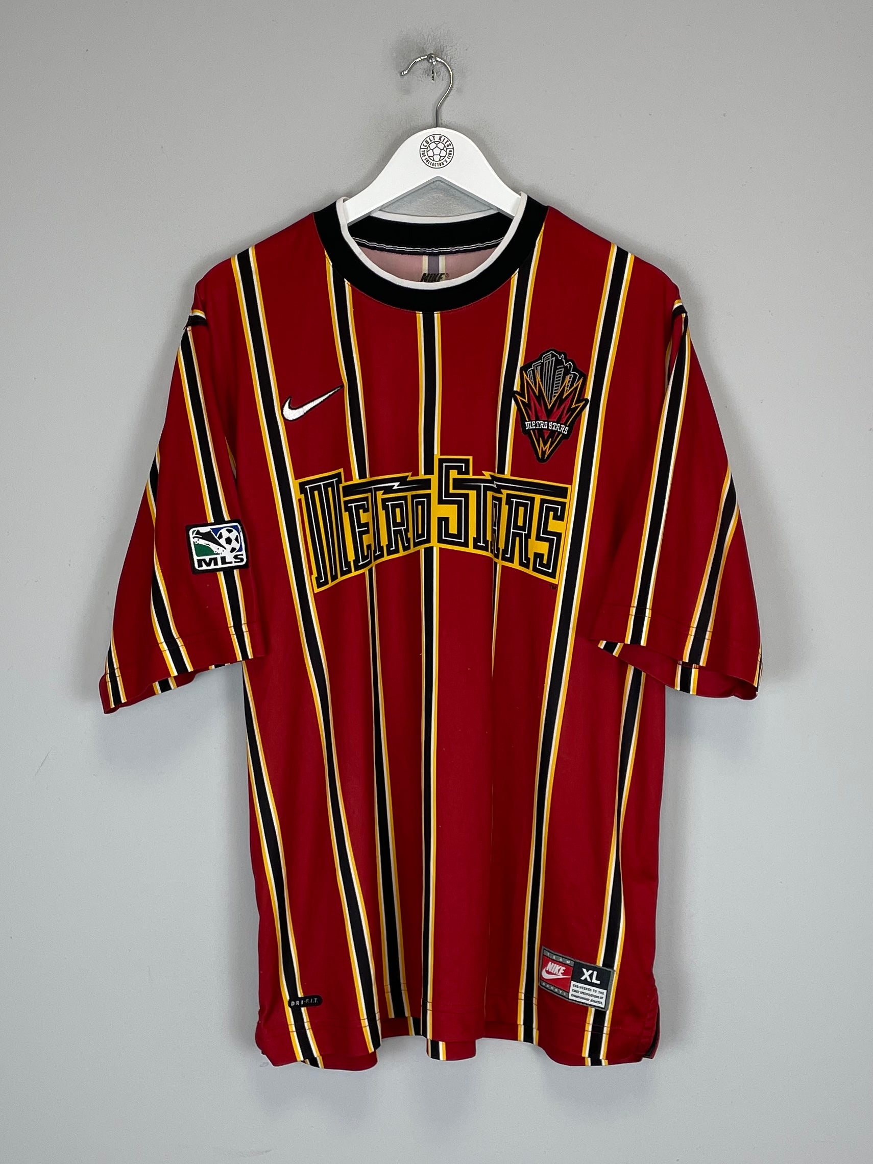 1998/99 METRO STARS HOME SHIRT (XL) NIKE