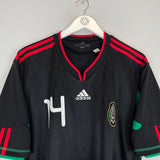 2010/11 MEXICO CHICHARITO #14 AWAY SHIRT (XL) ADIDAS