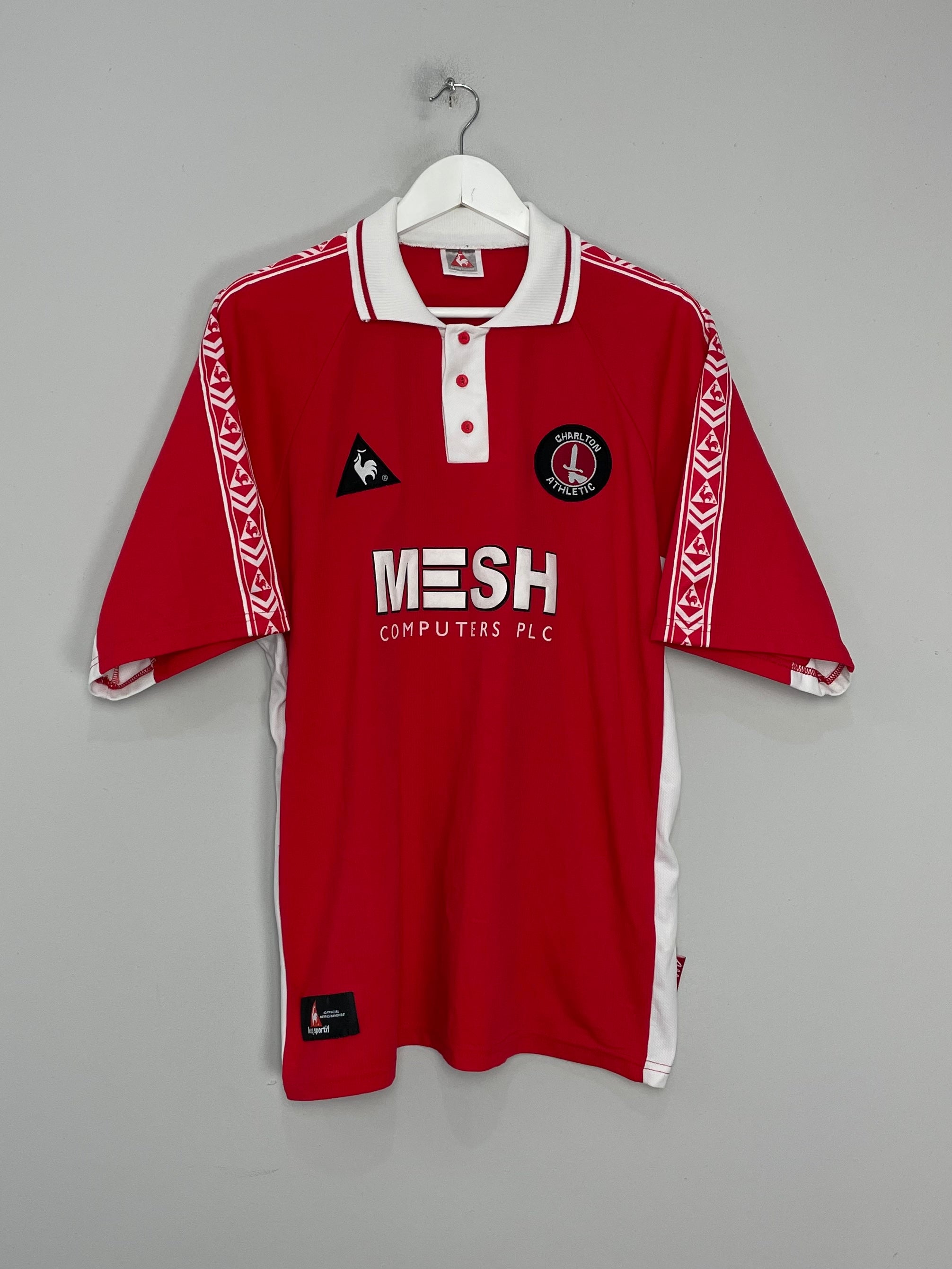 1998/99 CHARLTON ATHLETIC HOME SHIRT (L) LE COQ