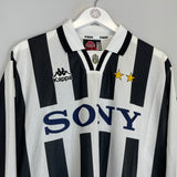 1995/97 JUVENTUS L/S HOME SHIRT (XL) KAPPA