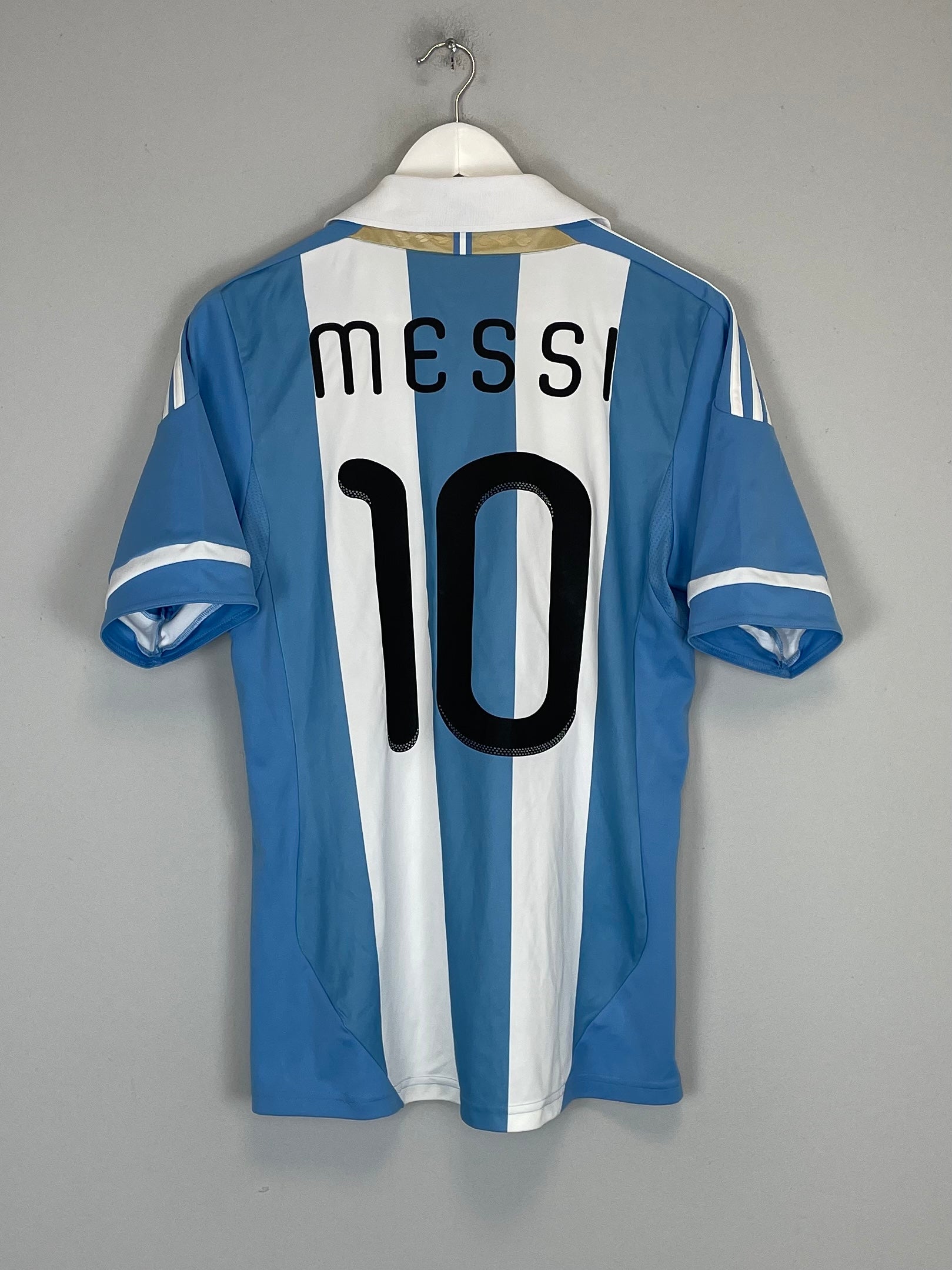 2011/12 ARGENTINA MESSI #10 HOME SHIRT (S) ADIDAS