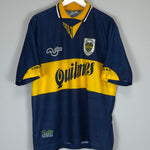 1995/96 BOCA JUNIORS #10 HOME SHIRT (L) OLAN