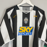 2004/05 JUVENTUS NEDVED #11 *BNWT* HOME SHIRT (XL) NIKE