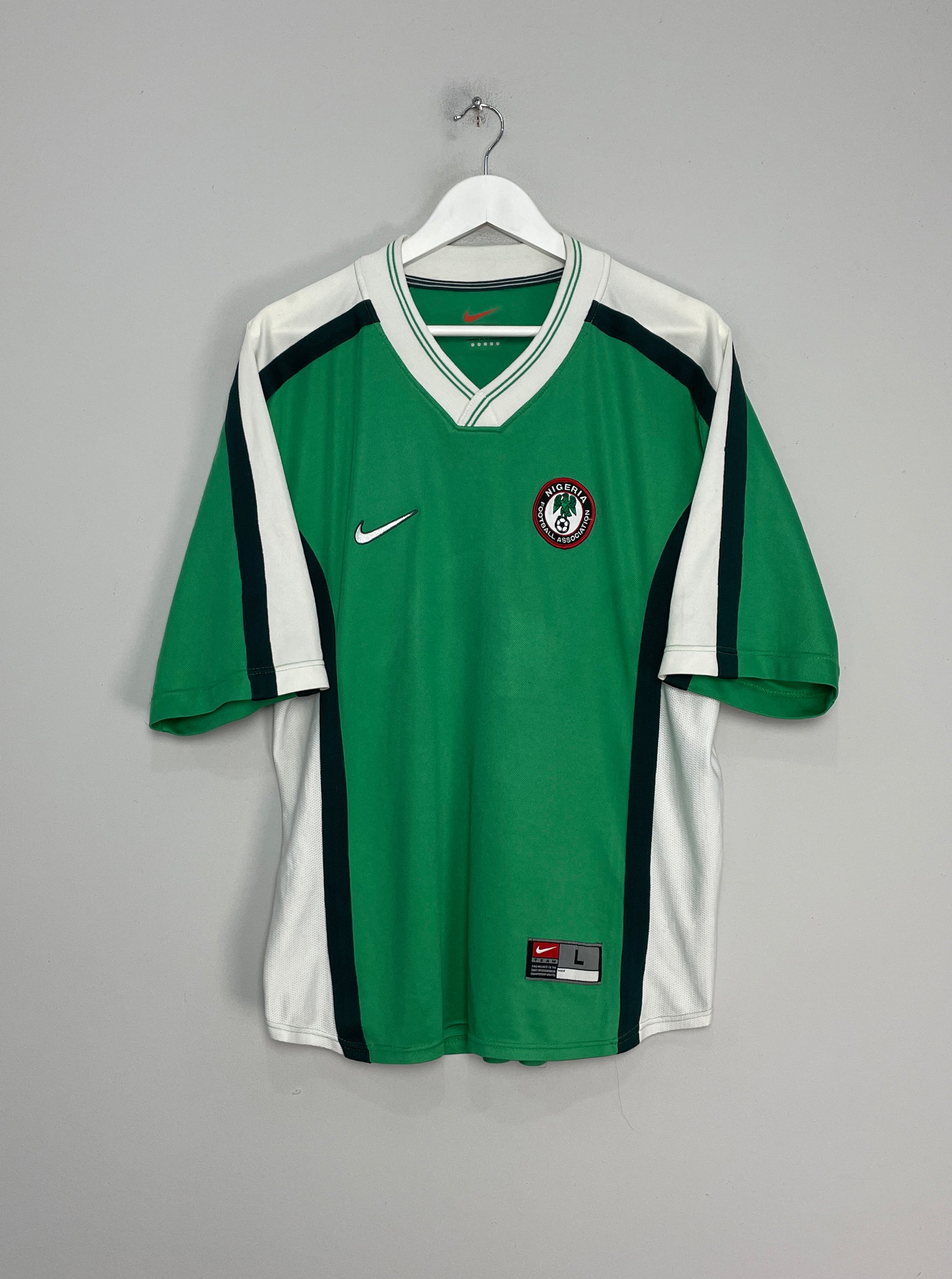 1998/00 NIGERIA HOME SHIRT (L) NIKE