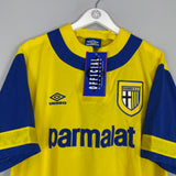 1993/95 PARMA *BNWT* HOME SHIRT (XL) UMBRO