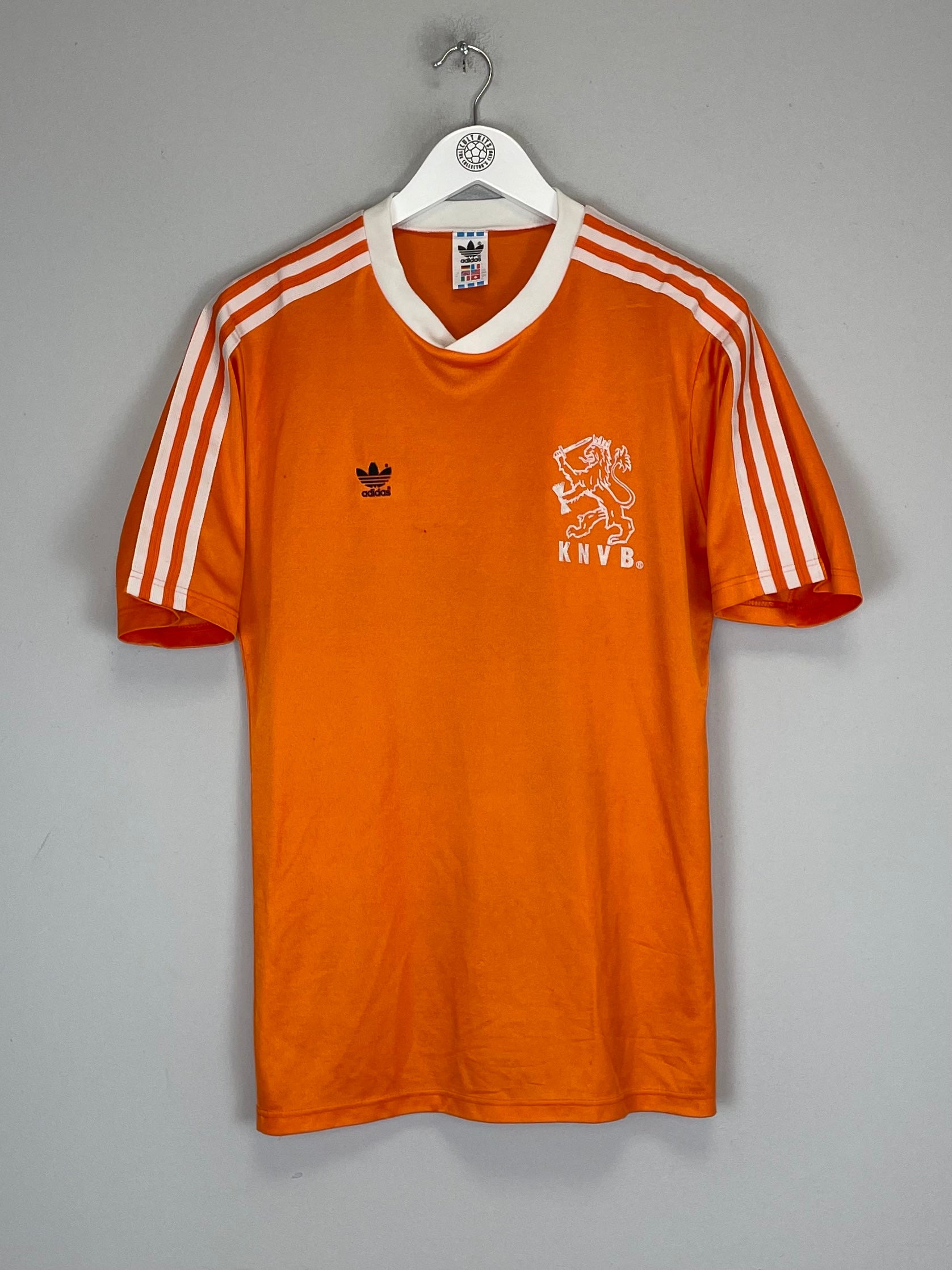 1990 NETHERLANDS HOME SHIRT (M) ADIDAS