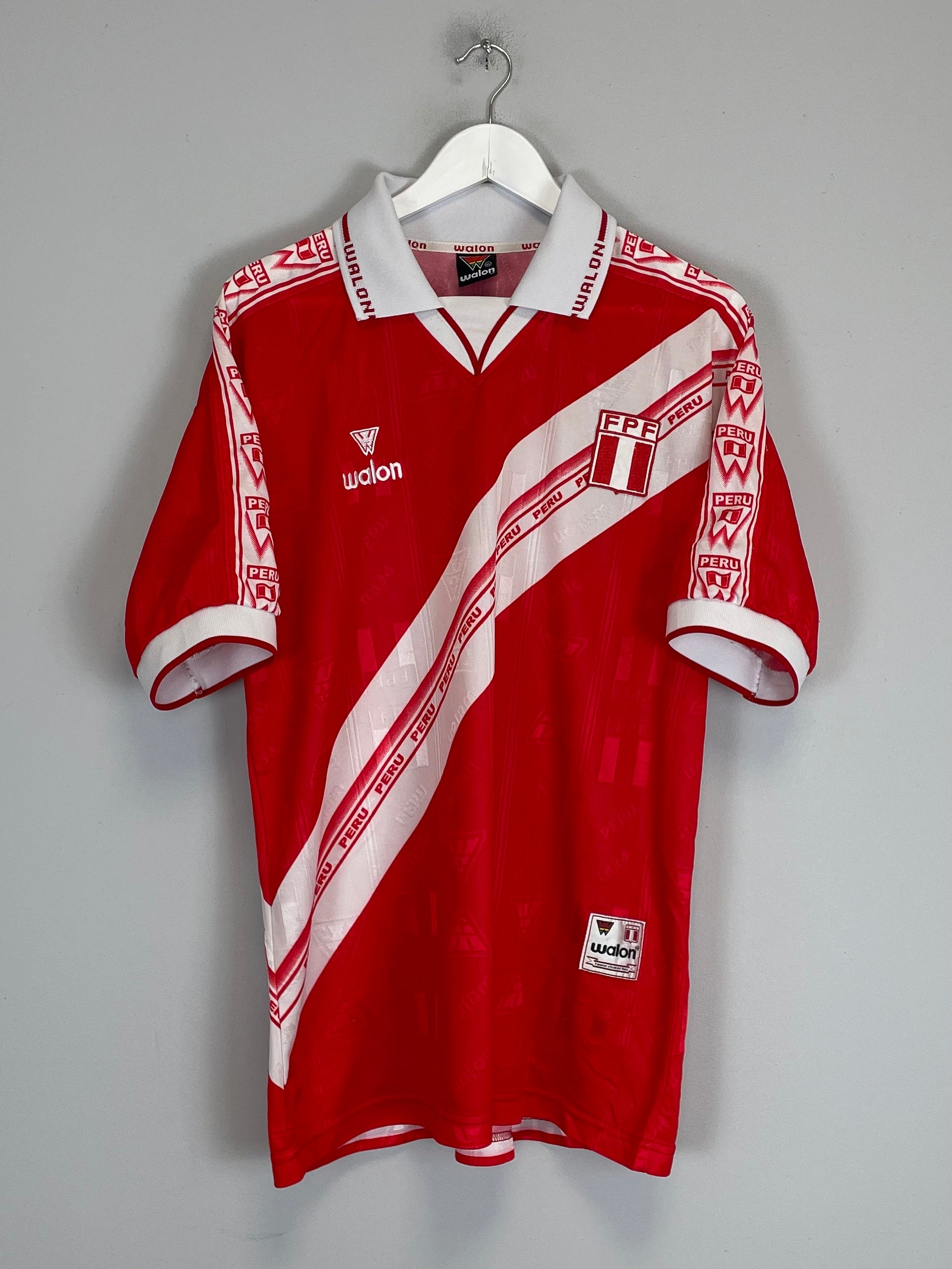 2000/02 PERU #10 AWAY SHIRT (XL) WALON