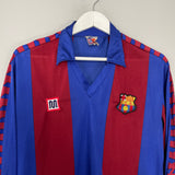 1984/89 BARCELONA L/S HOME SHIRT (M) MEYBA