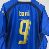 2006/07 ITALY TONI #9 HOME SHIRT (XL) PUMA