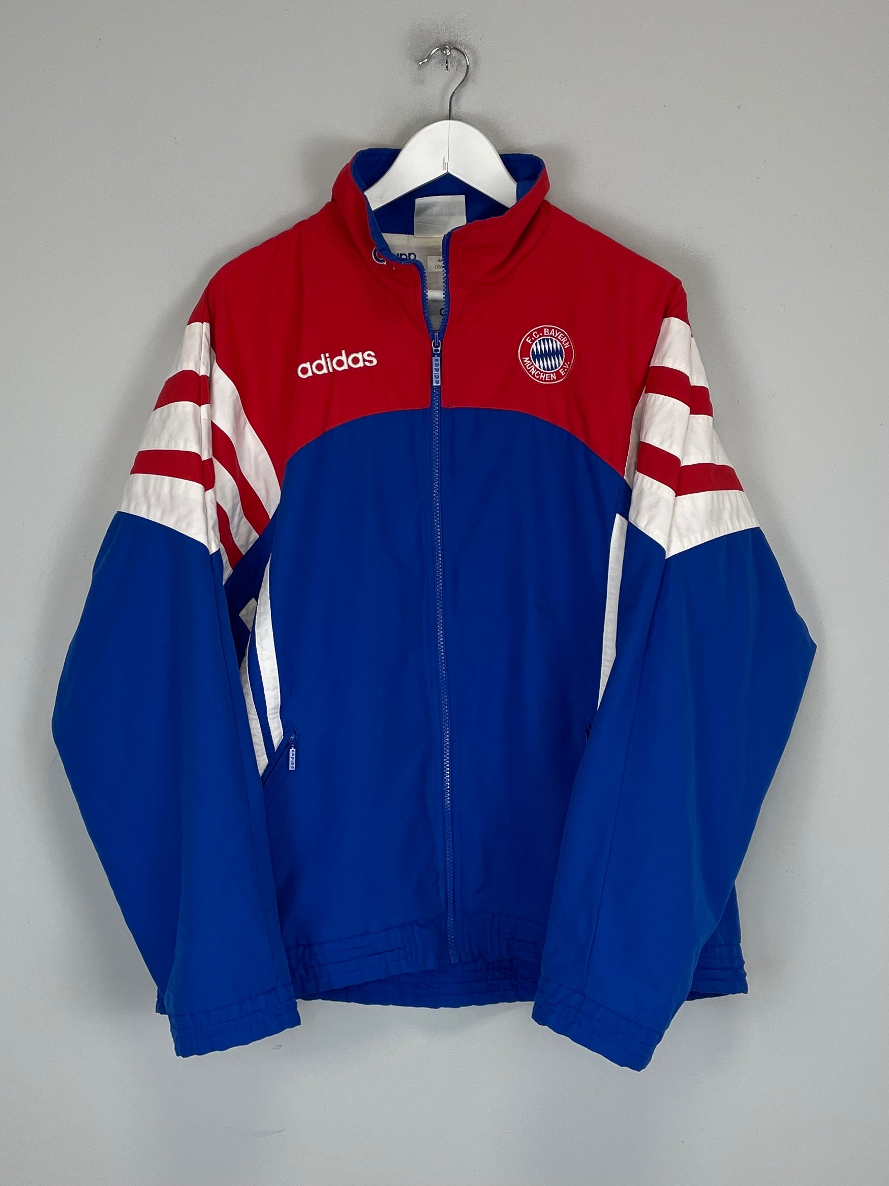 1995/96 BAYERN MUNICH TRACK JACKET (M) ADIDAS