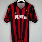 1993/94 AC MILAN HOME SHIRT (M) LOTTO