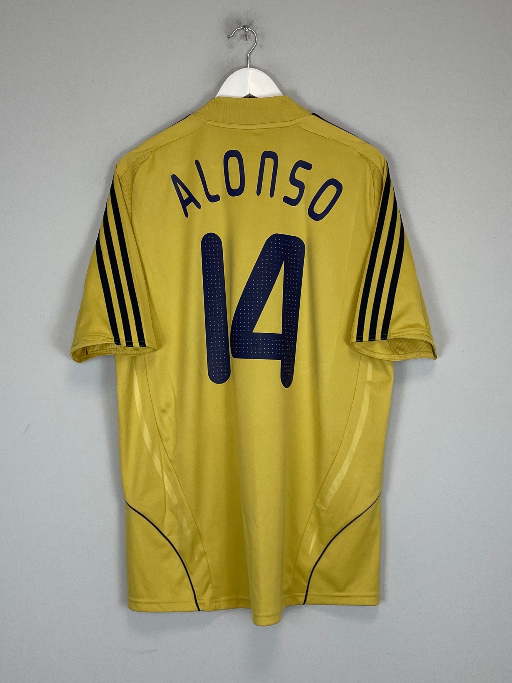 2008/10 SPAIN ALONSO #14 AWAY SHIRT (L) ADIDAS