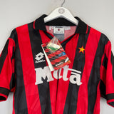 1993/94 AC MILAN *BNWT* HOME SHIRT (L) LOTTO