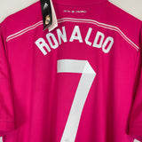 2014/15 REAL MADRID RONALDO #7 *BNWT* AWAY SHIRT (XL) ADIDAS