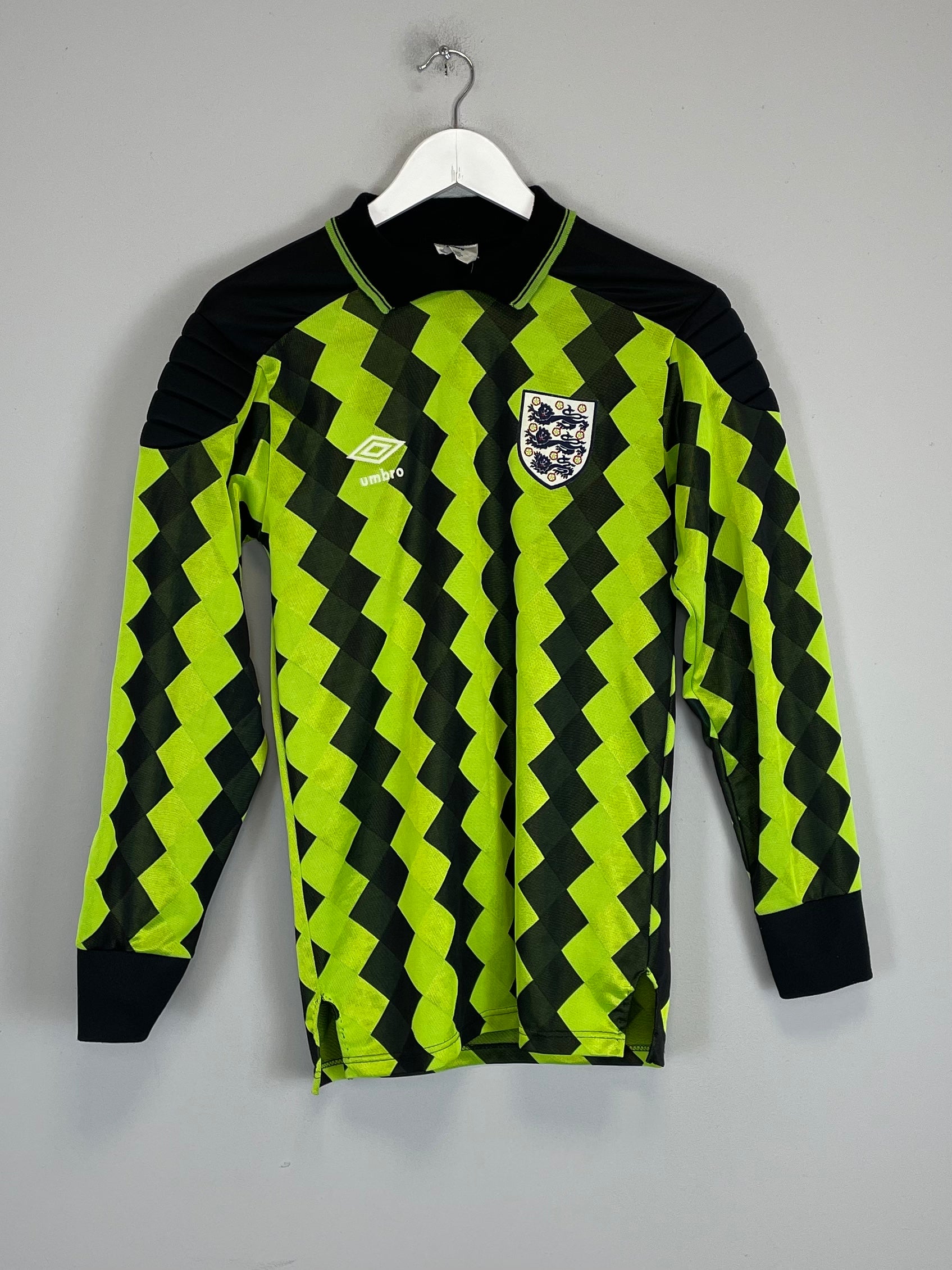 1988/90 ENGLAND GK SHIRT (S) UMBRO