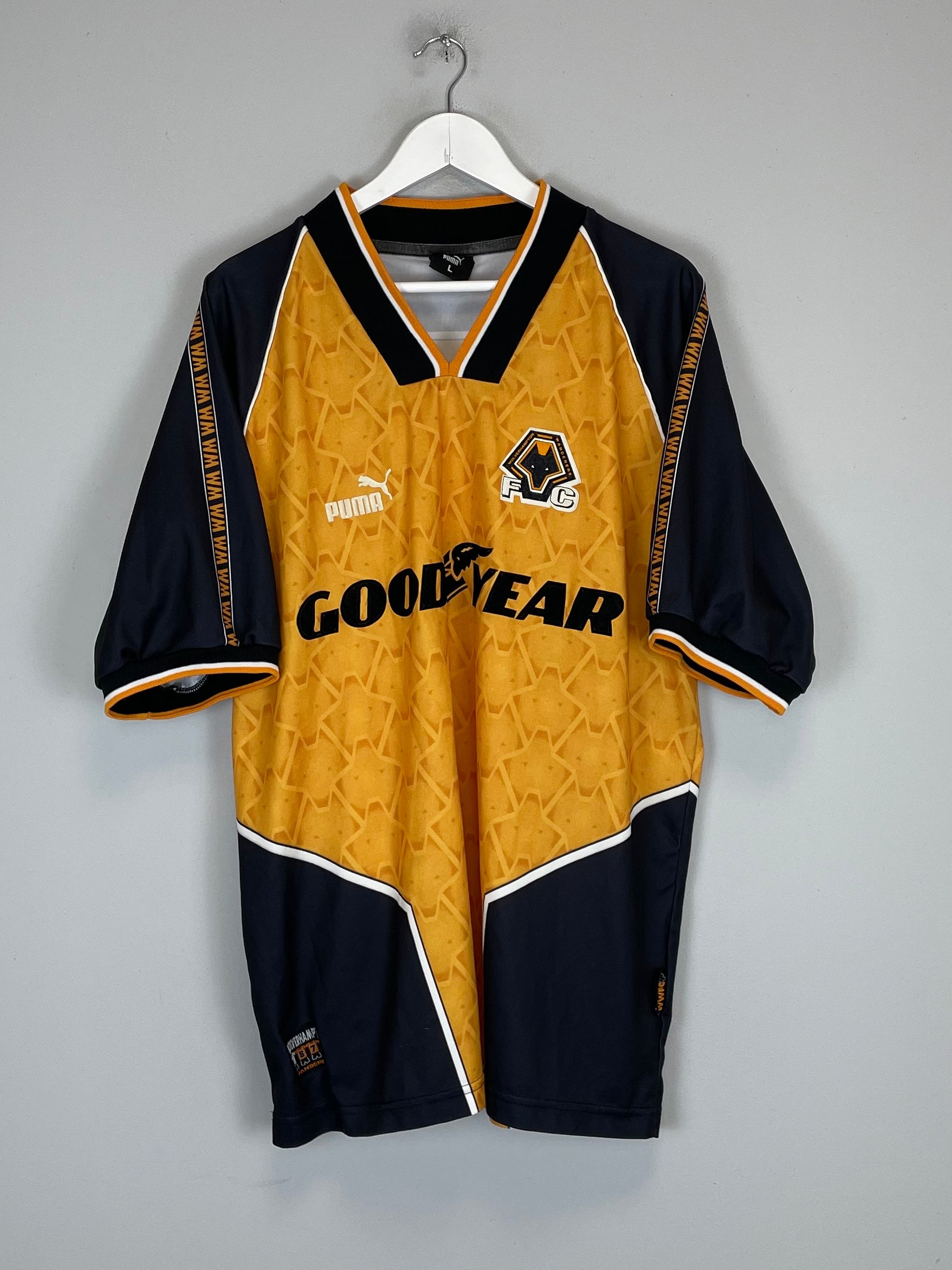 1996/98 WOLVES HOME SHIRT (L) PUMA