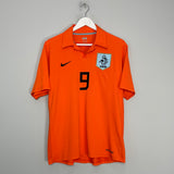 2006/08 NETHERLANDS V.NESTELROOY #9 HOME SHIRT (L) NIKE