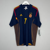 2002/04 SPAIN RAUL #7 *BNWT* AWAY SHIRT (L) ADIDAS