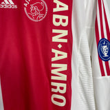 2003/04 AJAX ZLATAN #7 L/S C/L HOME SHIRT (L) ADIDAS