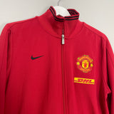 2013/14 MANCHESTER UNITED TRACK JACKET (L) NIKE