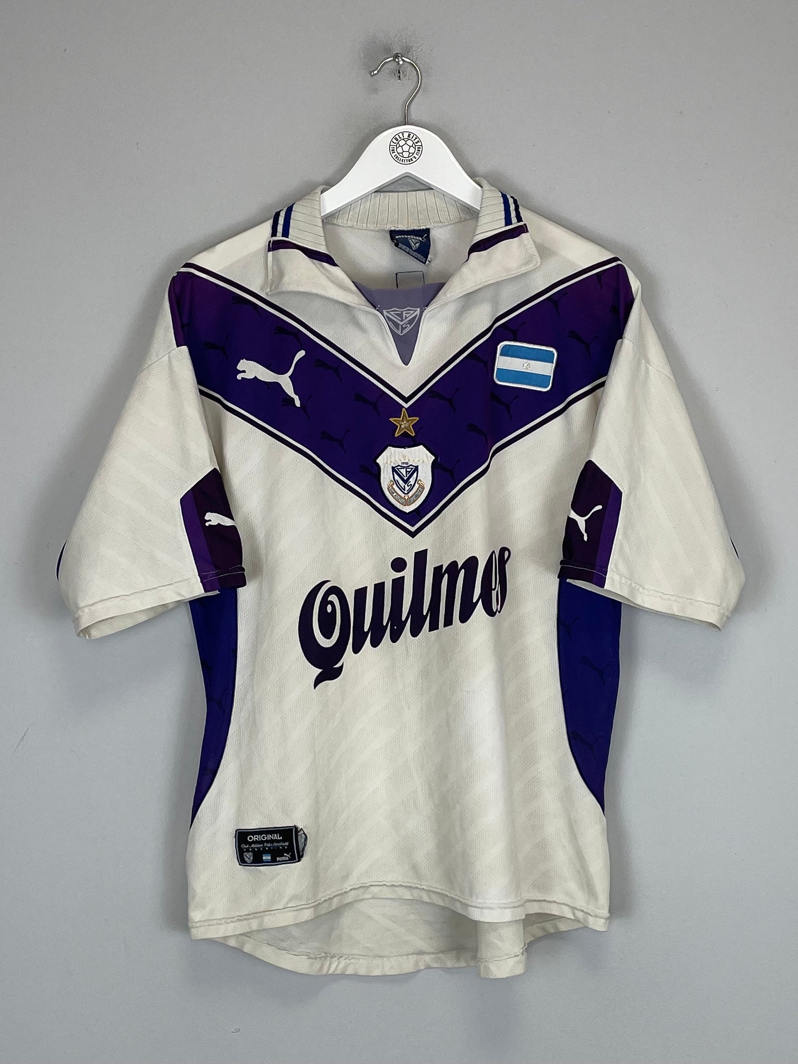 1998/99 VELEZ SARSFIELD #19 HOME SHIRT (L) PUMA