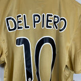 2008/09 JUVENTUS DEL PIERO #7 *BNWT* THIRD SHIRT (L) NIKE