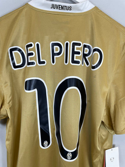 2008/09 JUVENTUS DEL PIERO #7 *BNWT* THIRD SHIRT (L) NIKE