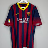 2013/14 BARCELONA MESSI #10 HOME SHIRT (XL) NIKE