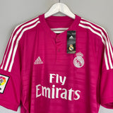 2014/15 REAL MADRID RONALDO #7 *BNWT* AWAY SHIRT (XL) ADIDAS