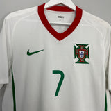 2008/09 PORTUGAL RONALDO #7 AWAY SHIRT (M) NIKE