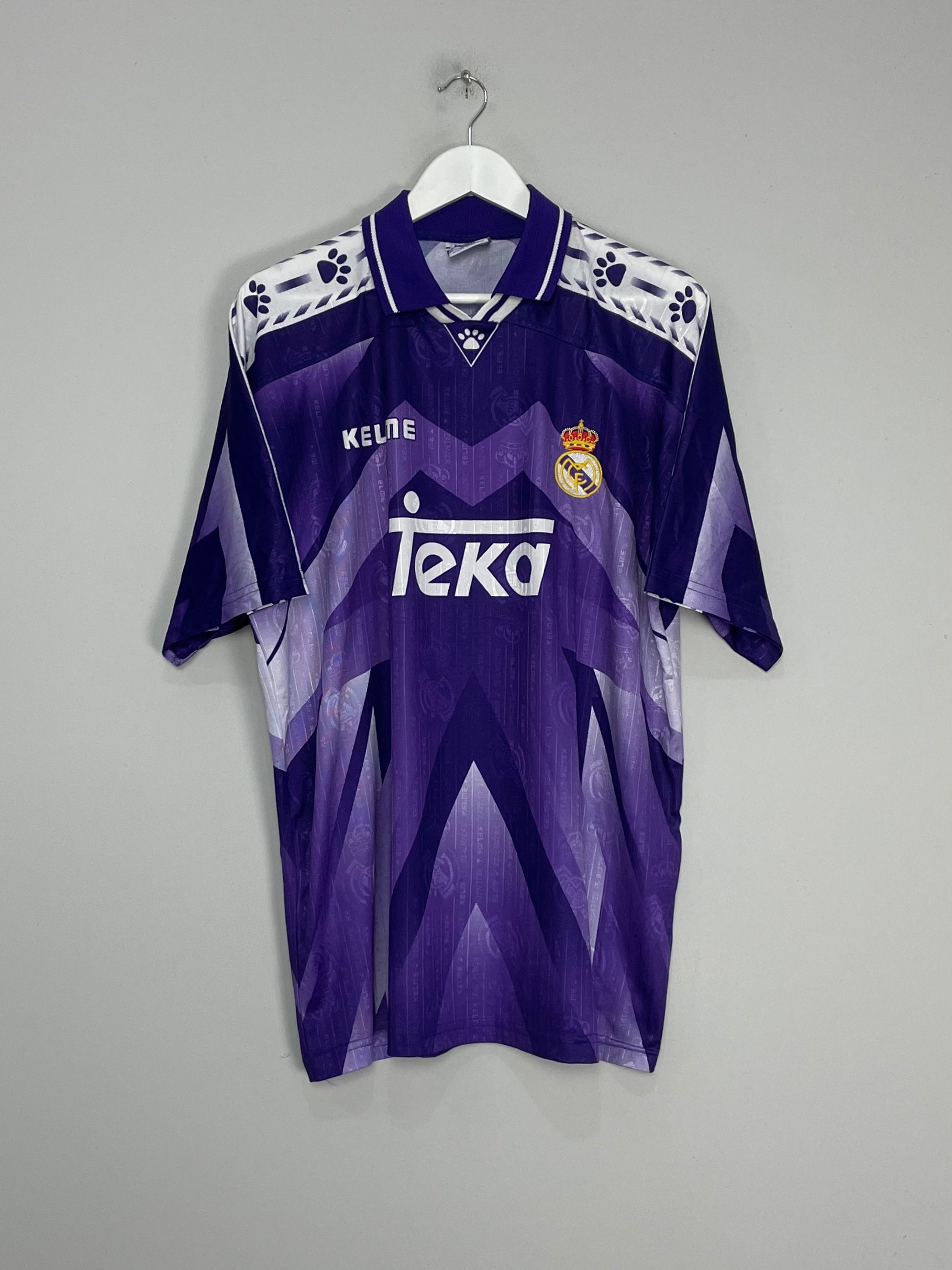 1996/97 REAL MADRID AWAY SHIRT (L) KELME