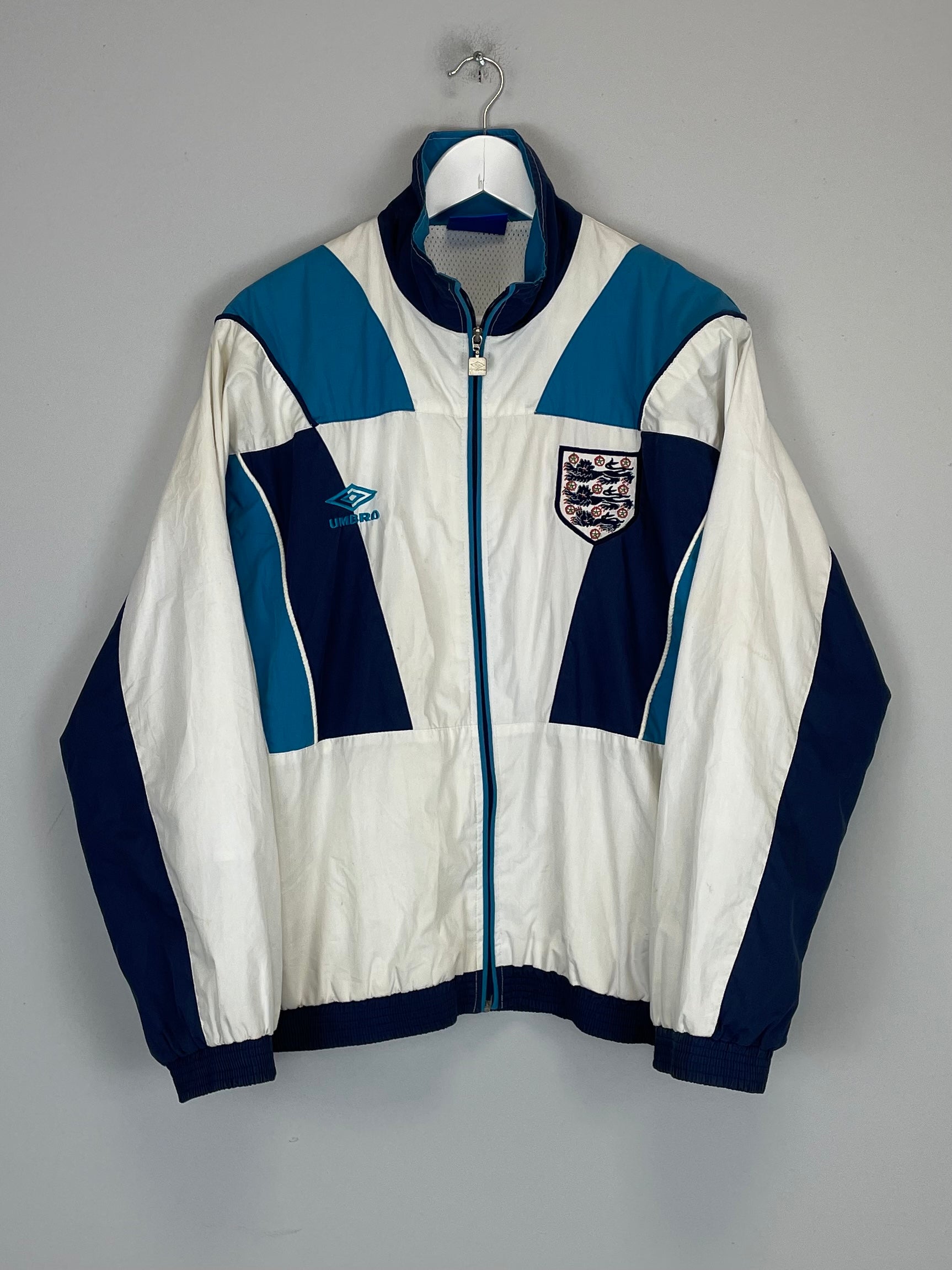 1993/95 ENGLAND TRACK JACKET (S) UMBRO