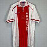 1996/97 AJAX ARVELADZE #24 SPECIAL C/L HOME SHIRT (XL) UMBRO