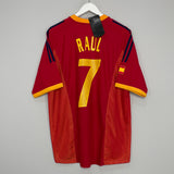 Image of the Spain Raul shirt from the 2002/04 season