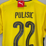 2017/18 DORTMUND PULISIC #22 *BNWT* HOME SHIRT (M) PUMA