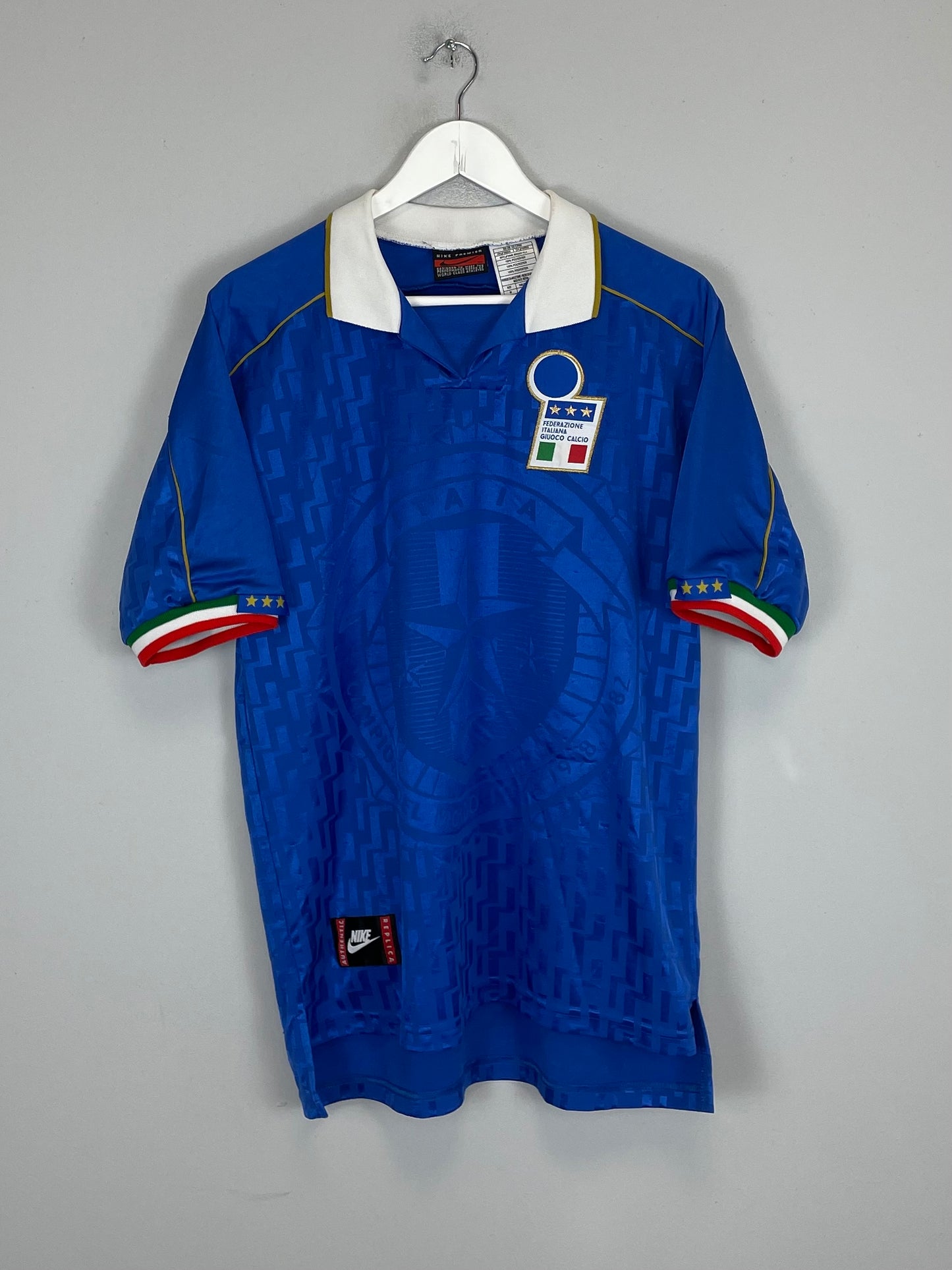 1994/96 ITALY HOME SHIRT (M) NIKE