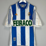 1998/00 DEPORTIVO LA CORUNA HOME SHIRT (L) ADIDAS