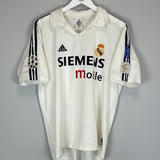 2002/03 REAL MADRID RONALDO #11 C/L HOME SHIRT (M) ADIDAS