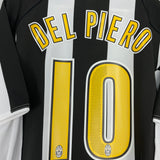 2004/05 JUVENTUS DEL PIERO #10 *BNWT* HOME SHIRT (L) NIKE