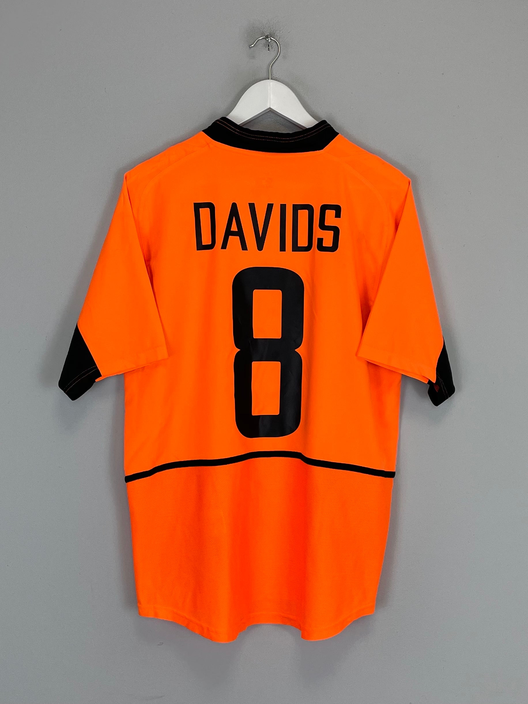 2002/04 NETHERLANDS DAVIDS #8 HOME SHIRT (M) NIKE