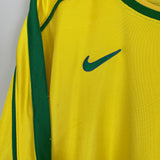 1998/00 BRAZIL RONALDO #9 HOME SHIRT (XL) NIKE