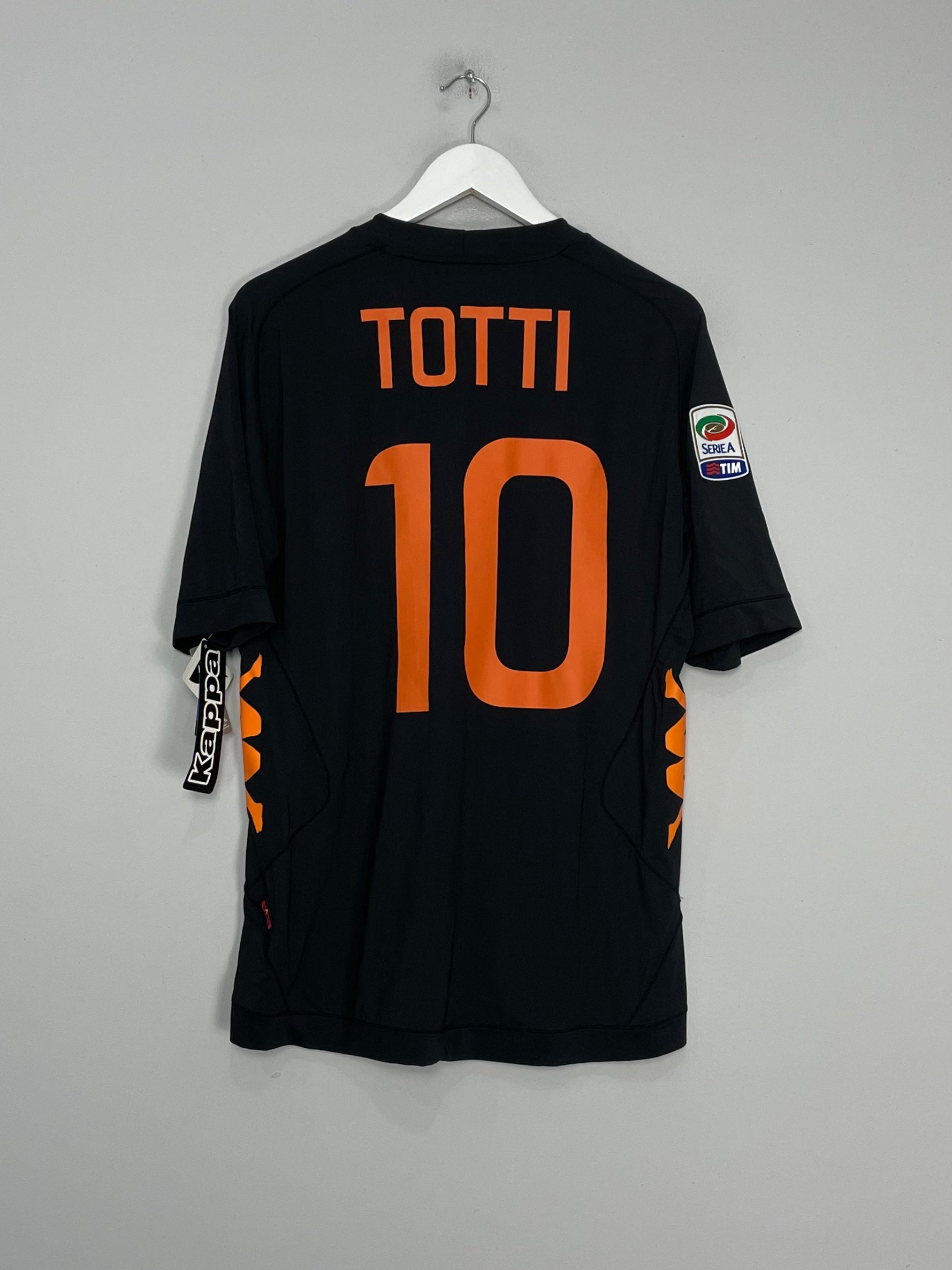 2009/10 ROMA TOTTI #10 *BNWT* THIRD SHIRT (XXL) KAPPA