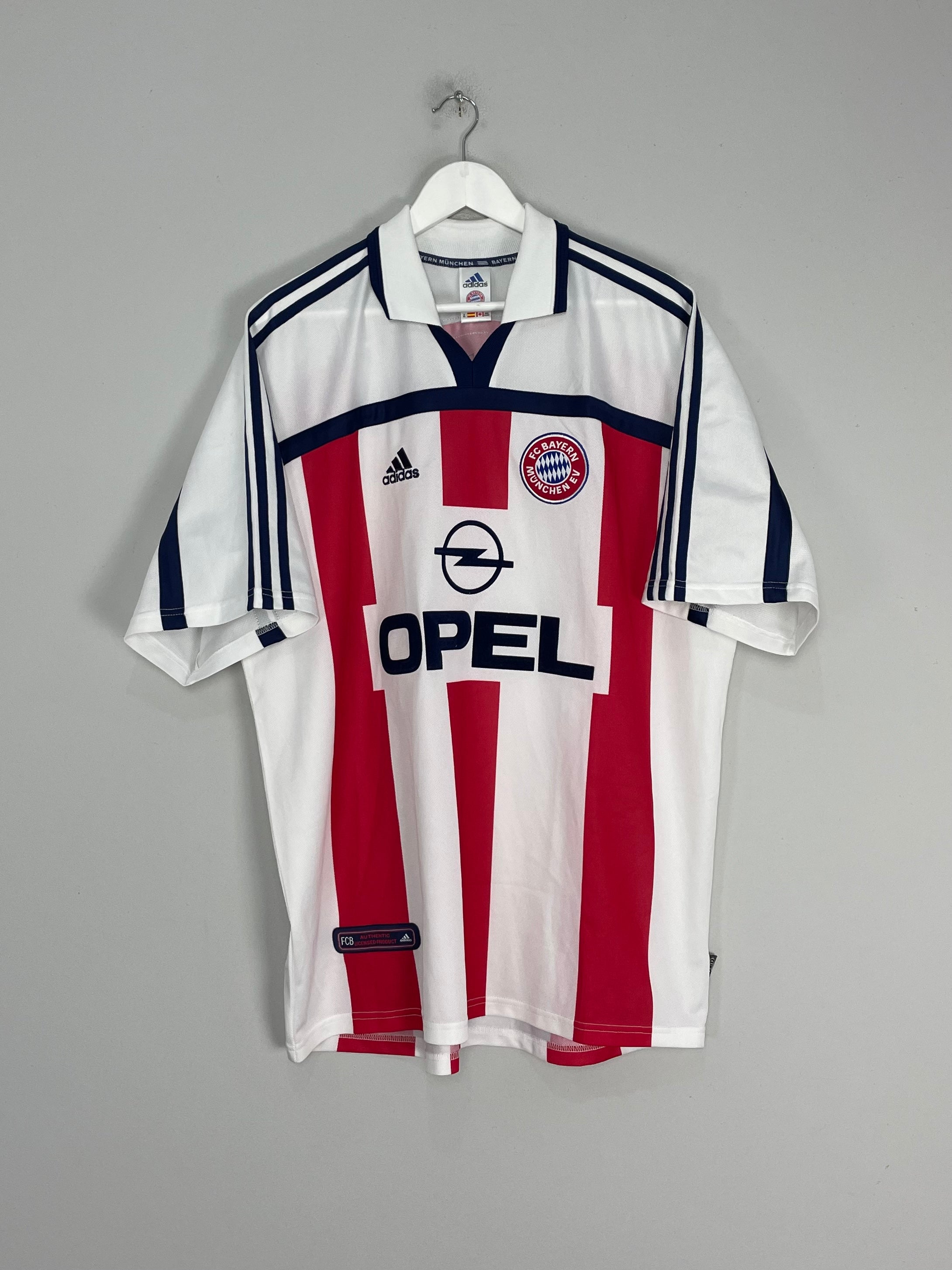 2000/01 BAYERN MUNICH AWAY SHIRT (XL) ADIDAS